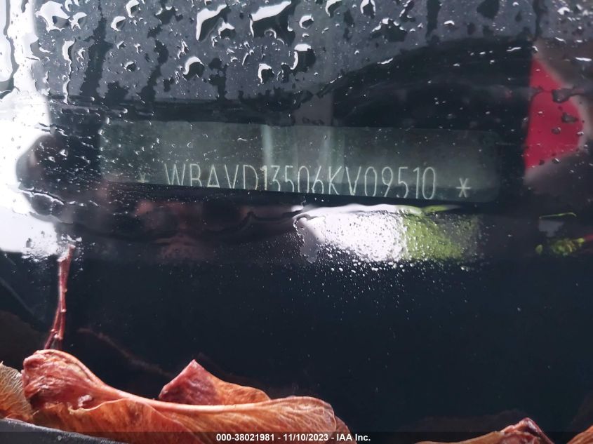 2006 BMW 325Xi VIN: WBAVD13506KV09510 Lot: 38021981