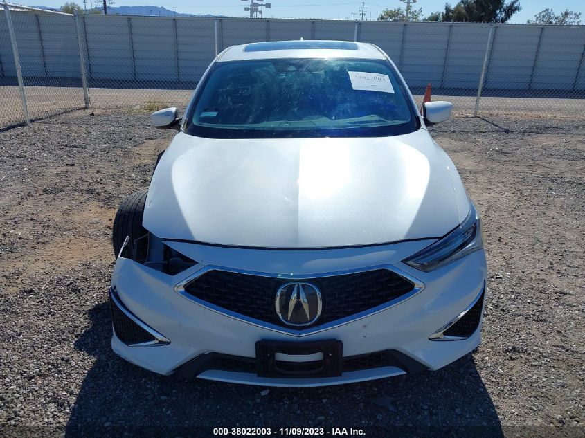 2022 Acura Ilx W/Premium Package VIN: 19UDE2F77NA000132 Lot: 38022003