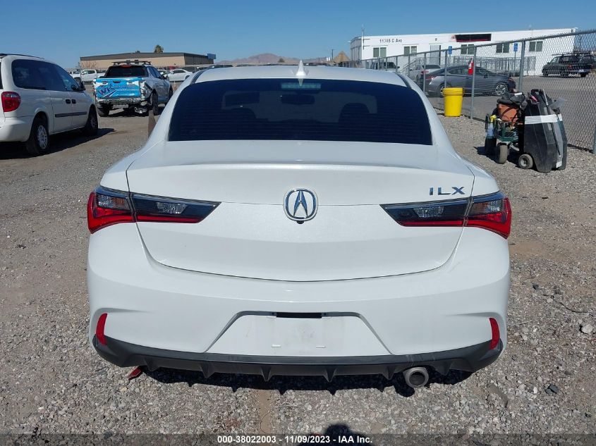 2022 Acura Ilx W/Premium Package VIN: 19UDE2F77NA000132 Lot: 38022003