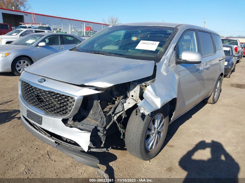 2017 Kia Sedona Lx VIN: KNDMB5C17H6226428 Lot: 38022361