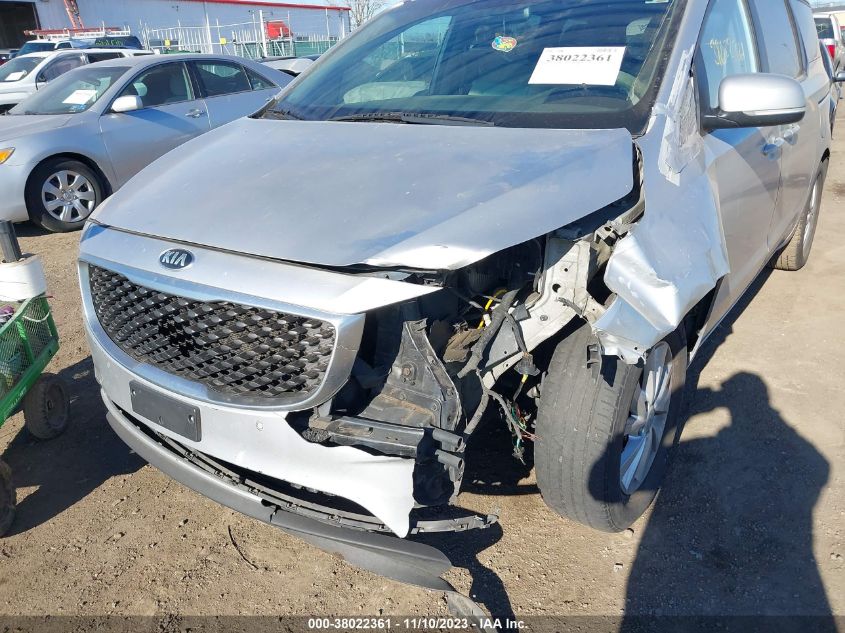 2017 Kia Sedona Lx VIN: KNDMB5C17H6226428 Lot: 38022361