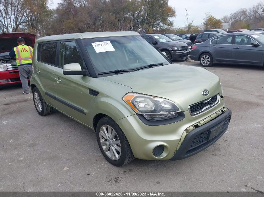 2013 Kia Soul + VIN: KNDJT2A65D7615876 Lot: 38022425