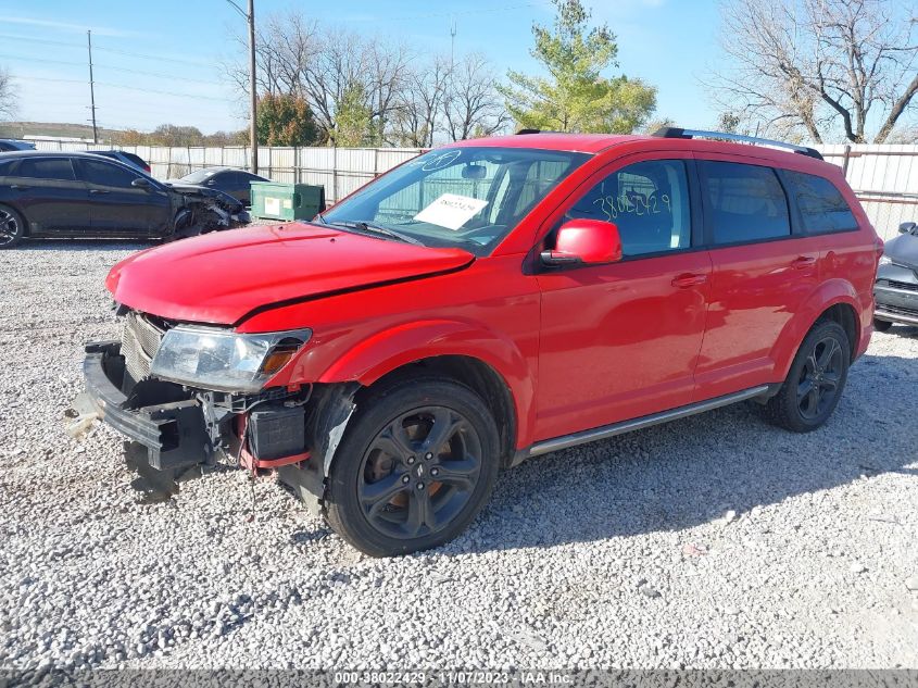 2018 Dodge Journey Crossroad VIN: 3C4PDDGGXJT499343 Lot: 38022429