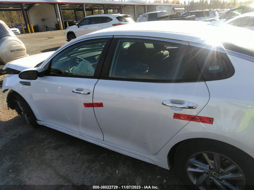 2019 Kia Optima Lx VIN: 5XXGT4L31KG288373 Lot: 38022729