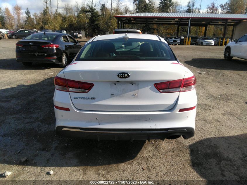 2019 Kia Optima Lx VIN: 5XXGT4L31KG288373 Lot: 38022729