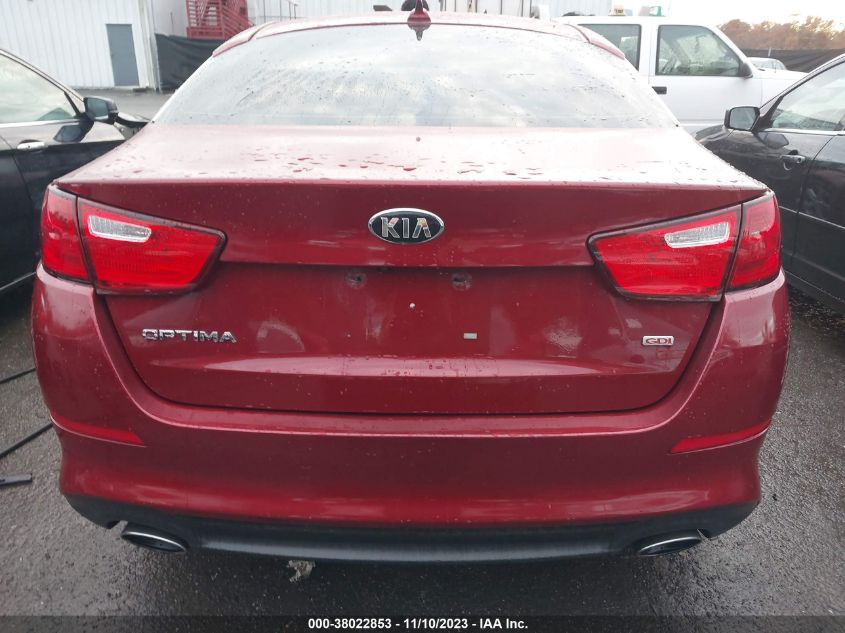 2014 Kia Optima Lx VIN: 5XXGM4A74EG283773 Lot: 38022853