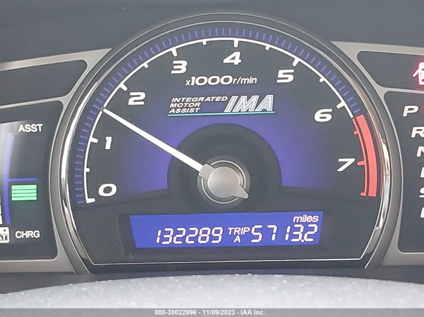 2008 Honda Civic Hybrid VIN: JHMFA36288S024515 Lot: 38022996