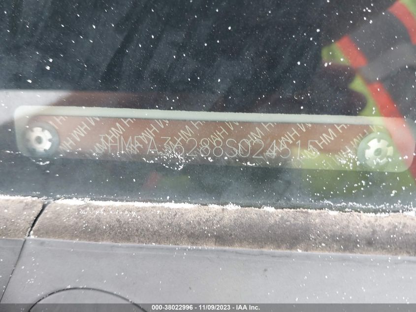 2008 Honda Civic Hybrid VIN: JHMFA36288S024515 Lot: 38022996