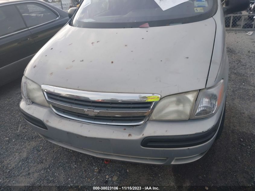 2001 Chevrolet Venture Ls 1Sc Pkg VIN: 1GNDX03E61D134811 Lot: 38023106