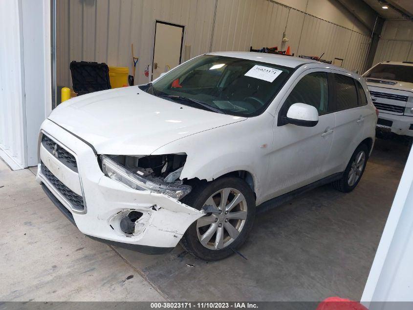 2015 Mitsubishi Outlander Sport Es VIN: 4A4AR3AU8FE051358 Lot: 38023171