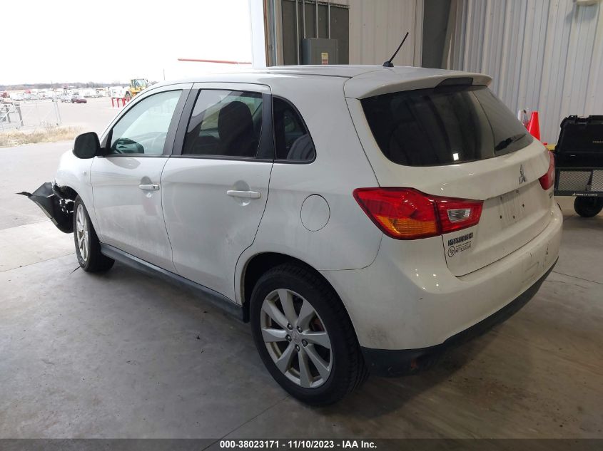 2015 Mitsubishi Outlander Sport Es VIN: 4A4AR3AU8FE051358 Lot: 38023171