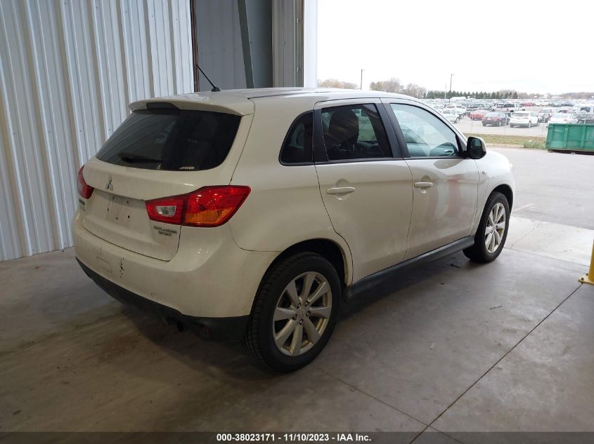 2015 Mitsubishi Outlander Sport Es VIN: 4A4AR3AU8FE051358 Lot: 38023171