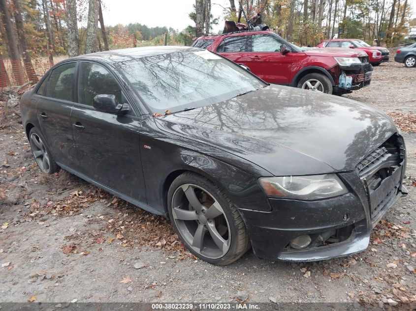 2012 Audi A4 2.0T Premium VIN: WAUMFAFL1CA068665 Lot: 38023239