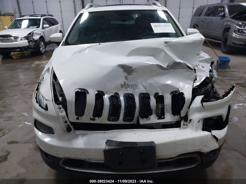 2014 Jeep Cherokee Limited VIN: 1C4PJMDB1EW260801 Lot: 38023424