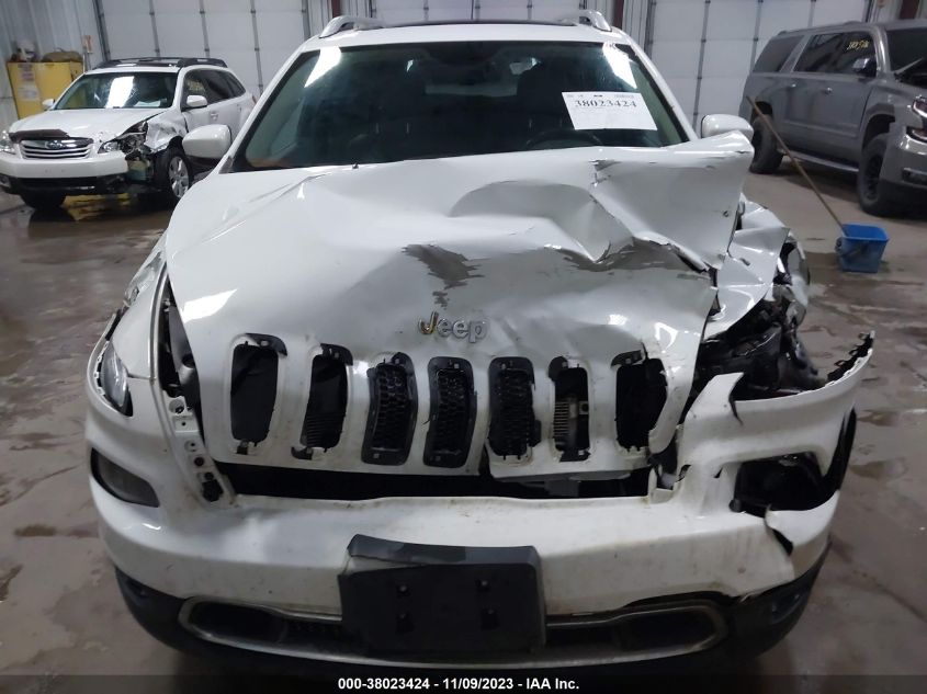 2014 Jeep Cherokee Limited VIN: 1C4PJMDB1EW260801 Lot: 38023424