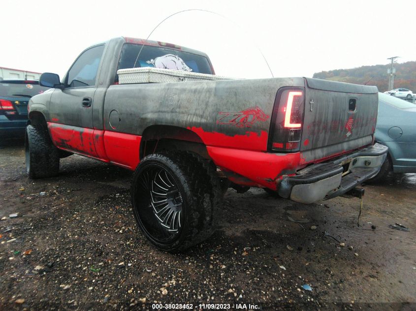 2002 Chevrolet Silverado 1500 VIN: 1GCEK14V82Z199583 Lot: 38023452