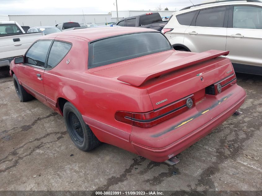 1988 Mercury Cougar Xr7 VIN: 1MEBM62F6JH696494 Lot: 38023991