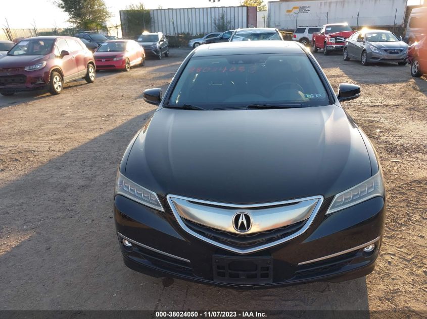 2015 Acura Tlx V6 Advance VIN: 19UUB3F76FA005144 Lot: 38024050