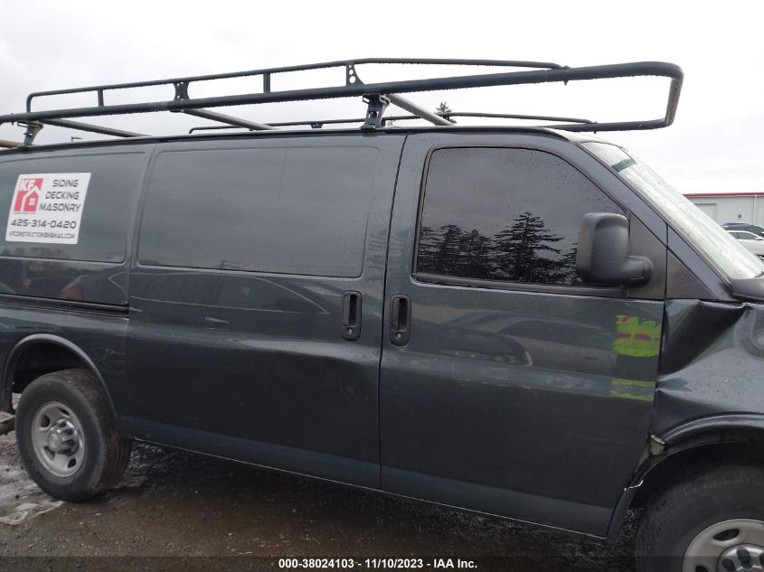 2017 Chevrolet Express 2500 Work Van VIN: 1GCWGAFF4H1171962 Lot: 38024103