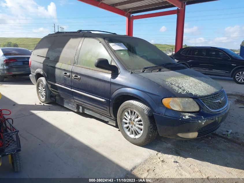 2002 Chrysler Town & Country Limited VIN: JTDS4RCE0LJ013791 Lot: 38024143