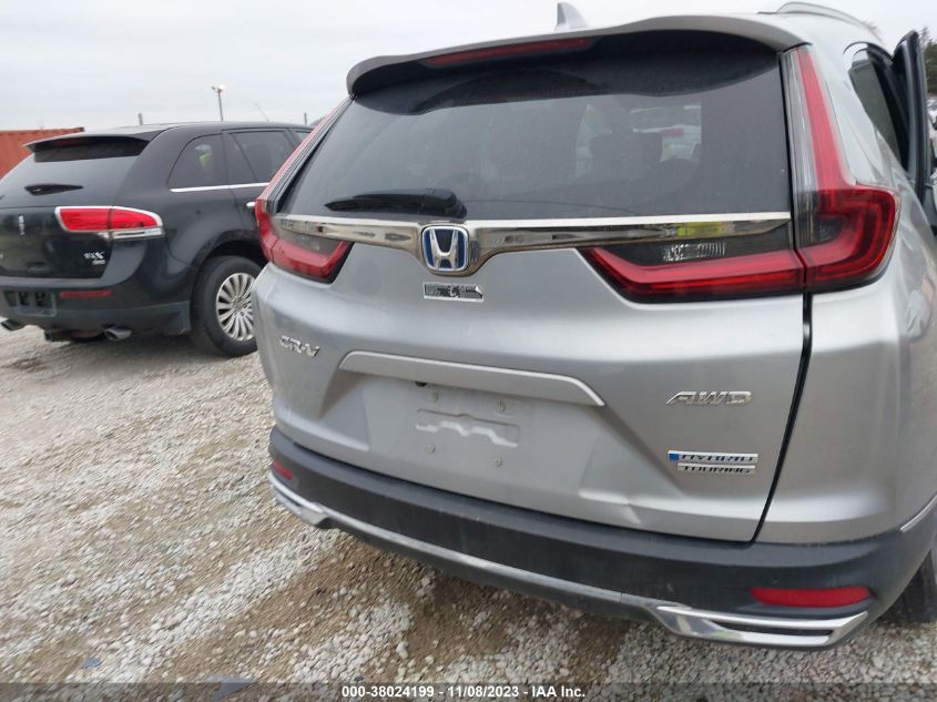 2022 Honda Cr-V Hybrid Touring VIN: 5J6RT6H96NL020693 Lot: 38024199