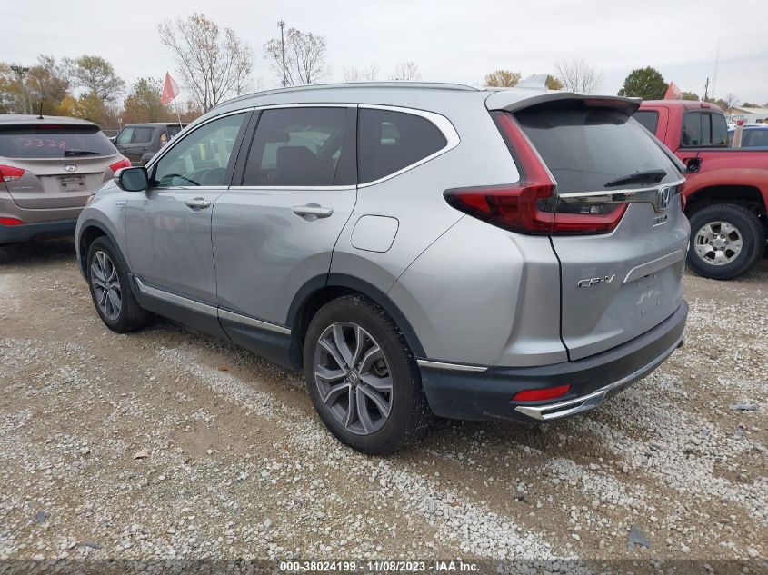 2022 Honda Cr-V Hybrid Touring VIN: 5J6RT6H96NL020693 Lot: 38024199