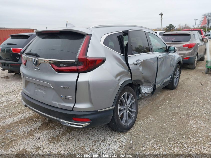 2022 Honda Cr-V Hybrid Touring VIN: 5J6RT6H96NL020693 Lot: 38024199