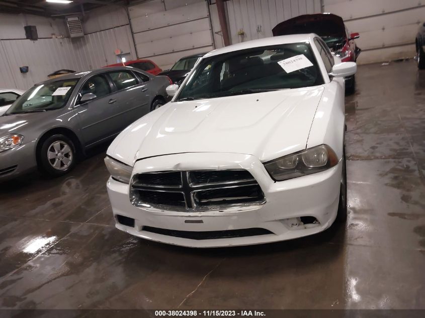 2013 Dodge Charger Se VIN: 2C3CDXBG2DH726467 Lot: 38024398