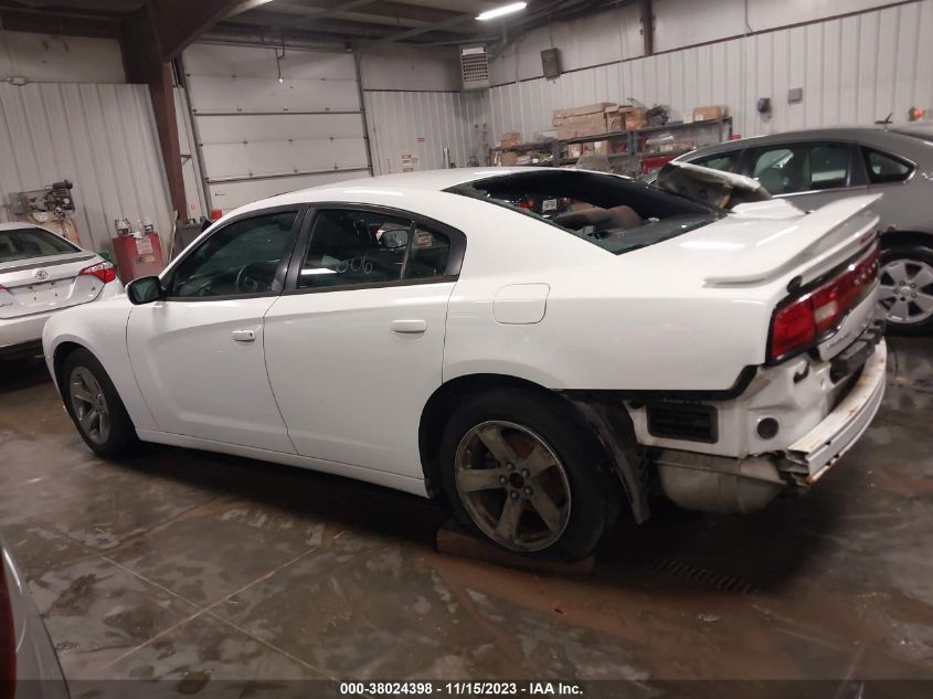 2013 Dodge Charger Se VIN: 2C3CDXBG2DH726467 Lot: 38024398