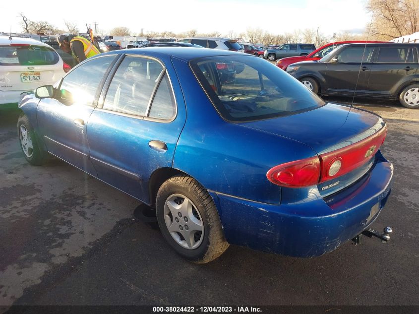 2004 Chevrolet Cavalier VIN: 1G1JC52F947292456 Lot: 38024422