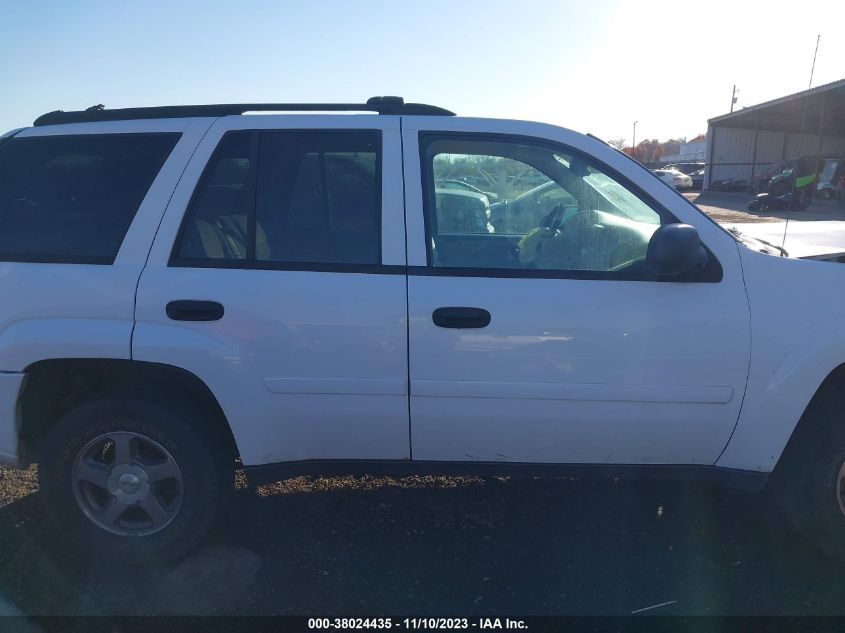 2007 Chevrolet Trailblazer Ls VIN: 1GNDT13S972276288 Lot: 38024435