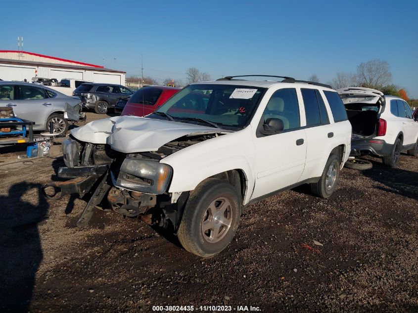 2007 Chevrolet Trailblazer Ls VIN: 1GNDT13S972276288 Lot: 38024435