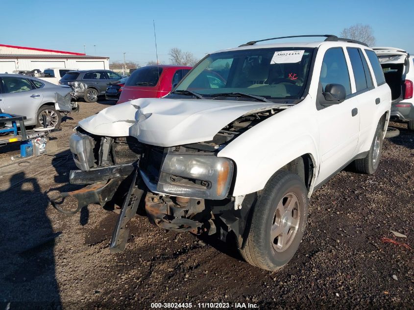 2007 Chevrolet Trailblazer Ls VIN: 1GNDT13S972276288 Lot: 38024435