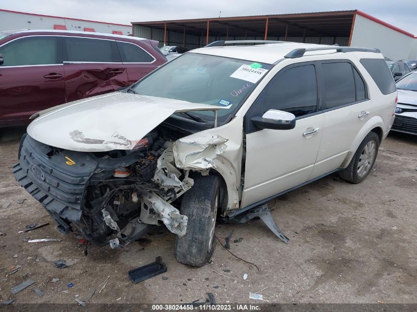 2009 Ford Taurus X Limited VIN: 1FMDK03W39GA05737 Lot: 38024458