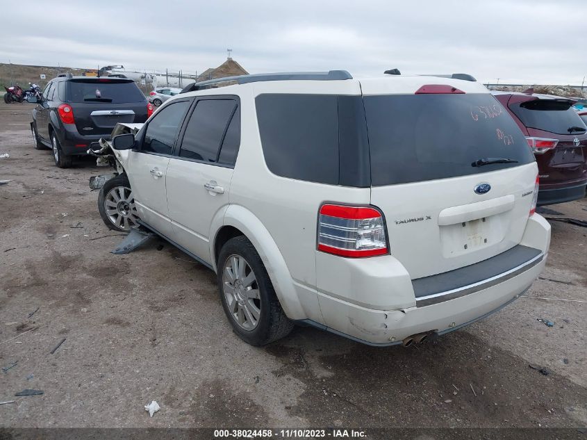 2009 Ford Taurus X Limited VIN: 1FMDK03W39GA05737 Lot: 38024458