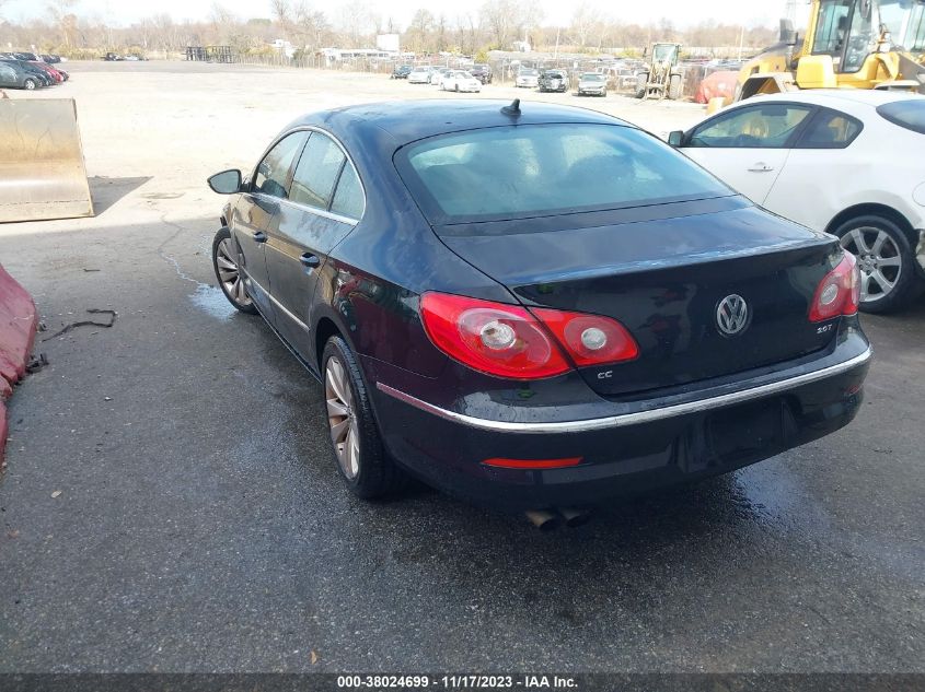 2010 Volkswagen Cc Sport VIN: WVWMP7AN6AE557693 Lot: 38024699