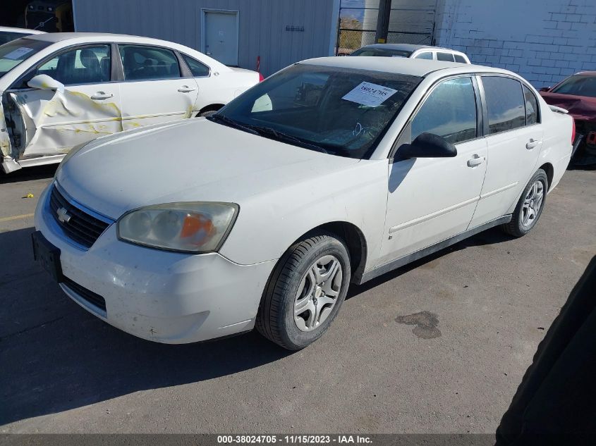 2007 Chevrolet Malibu Ls VIN: 1G1ZS58F77F310492 Lot: 38024705