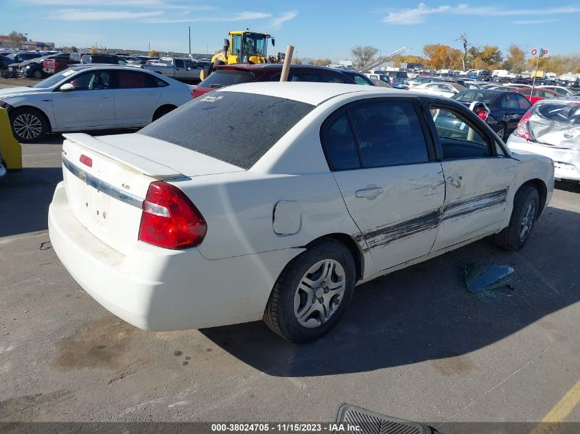 2007 Chevrolet Malibu Ls VIN: 1G1ZS58F77F310492 Lot: 38024705