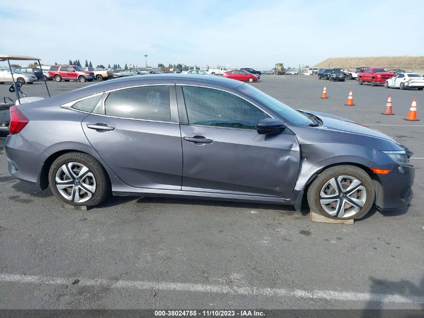 2018 Honda Civic Lx VIN: 2HGFC2F55JH525960 Lot: 38024755