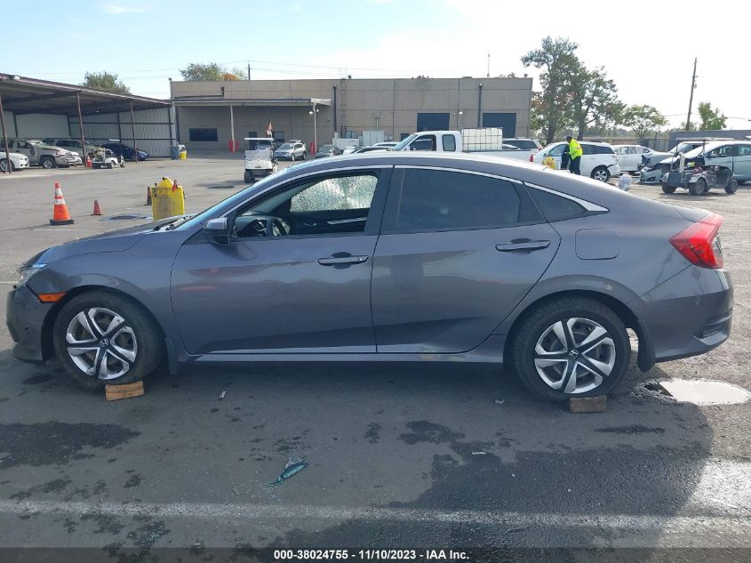 2018 Honda Civic Lx VIN: 2HGFC2F55JH525960 Lot: 38024755