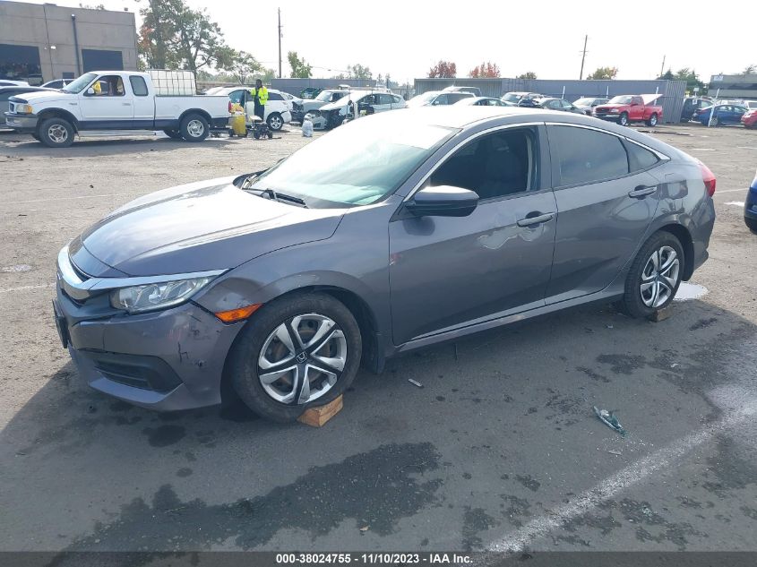 2018 Honda Civic Lx VIN: 2HGFC2F55JH525960 Lot: 38024755