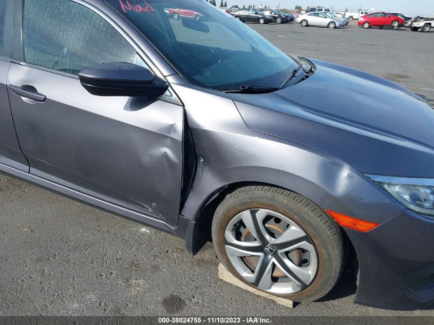 2018 Honda Civic Lx VIN: 2HGFC2F55JH525960 Lot: 38024755