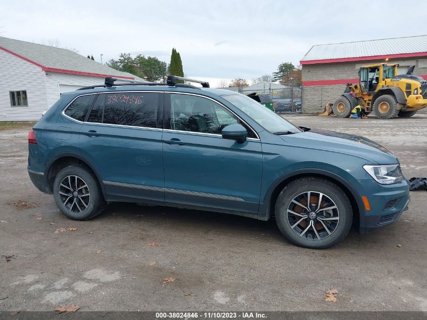 2021 Volkswagen Tiguan Se/Se R-Line Black/Sel VIN: 3VV2B7AXXMM090284 Lot: 38024846