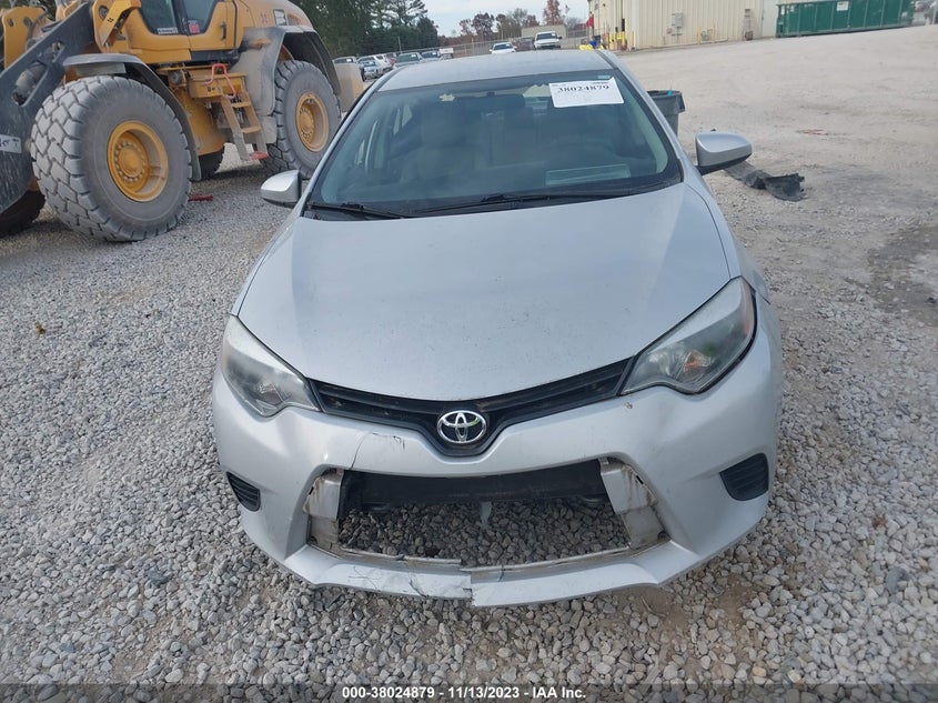 2014 Toyota Corolla Le VIN: 2T1BURHE7EC190331 Lot: 38024879