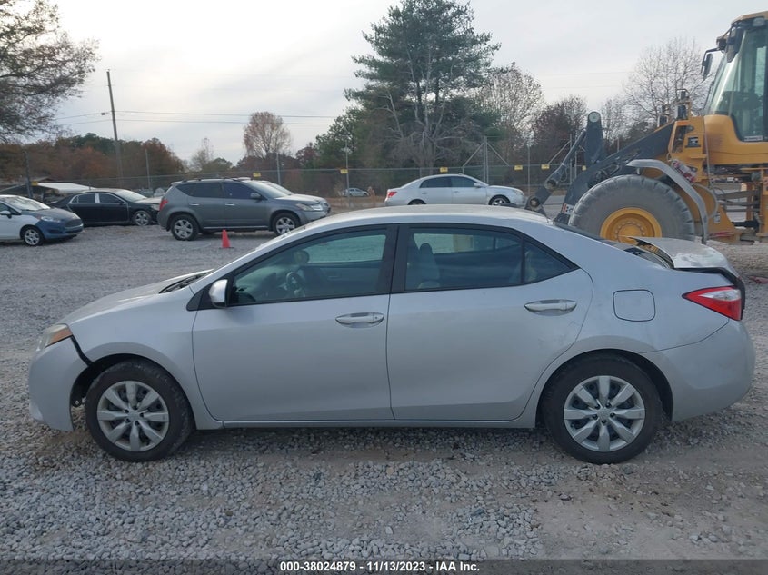 2014 Toyota Corolla Le VIN: 2T1BURHE7EC190331 Lot: 38024879