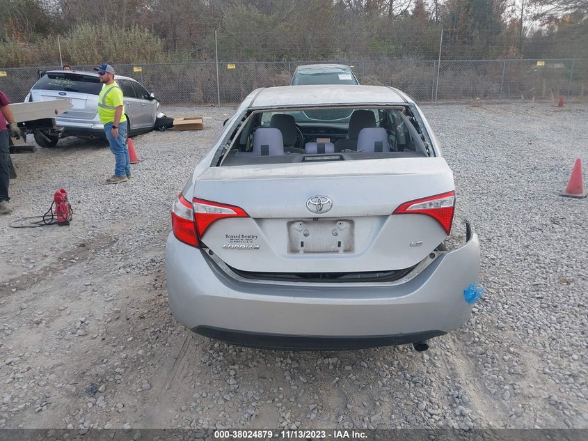 2014 Toyota Corolla Le VIN: 2T1BURHE7EC190331 Lot: 38024879