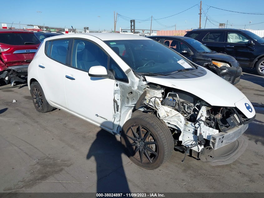 2013 Nissan Leaf S VIN: 1N4AZ0CP0DC419303 Lot: 38024897