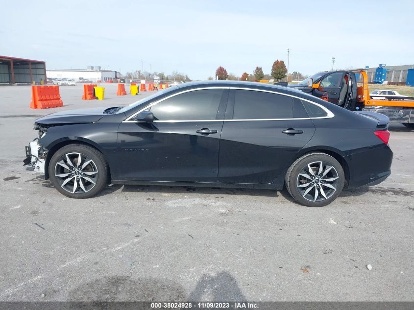 2021 Chevrolet Malibu Fwd Rs VIN: 1G1ZG5ST1MF055124 Lot: 38024928