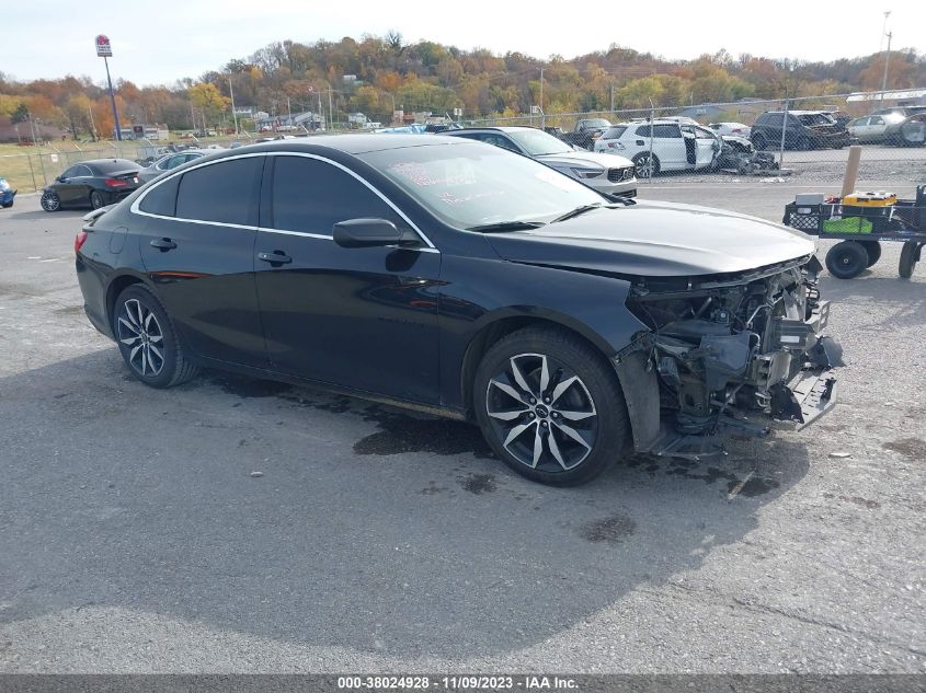 2021 Chevrolet Malibu Fwd Rs VIN: 1G1ZG5ST1MF055124 Lot: 38024928