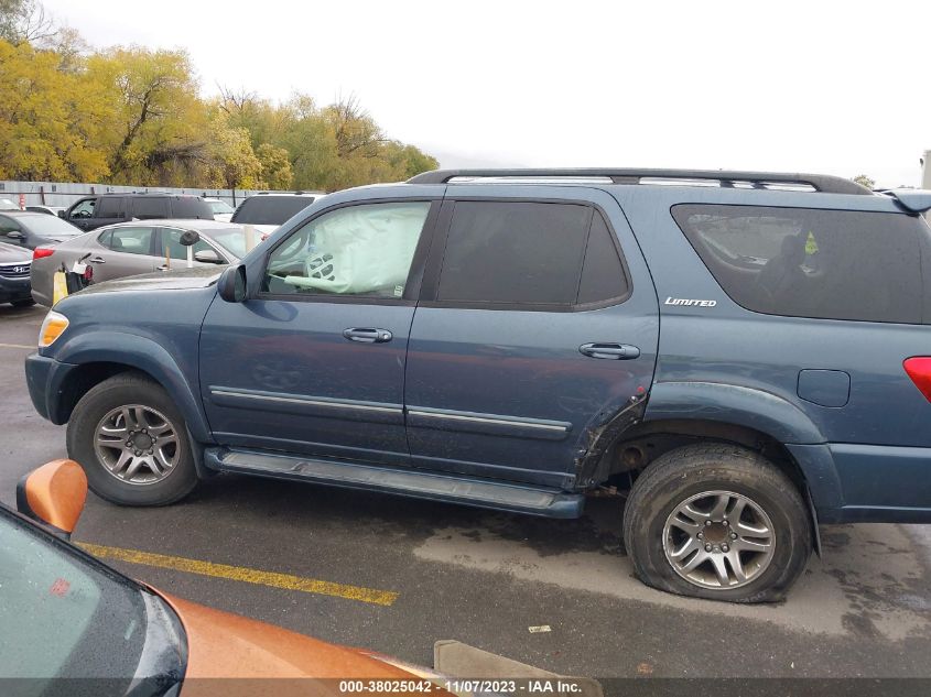 2005 Toyota Sequoia Limited V8 VIN: 5TDBT48A15S235810 Lot: 38025042